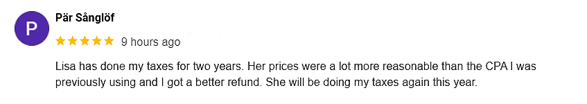 Sanglof Testimonial from client